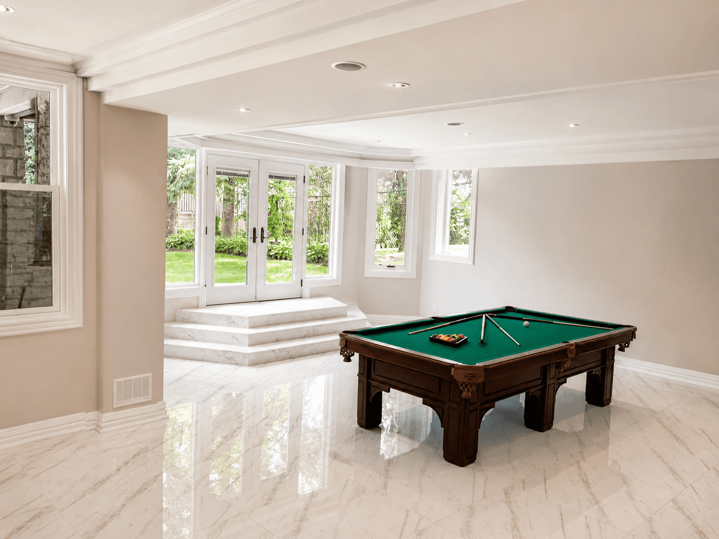 Pool table room